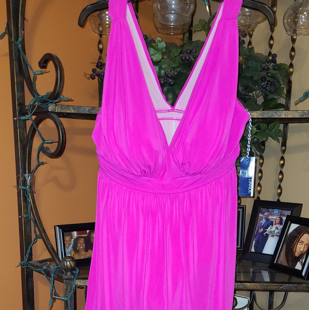 Sexy one-piece bathing suit.